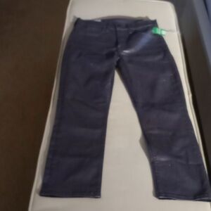 BNWT Gap metallic silver vintage slim high waist jeans